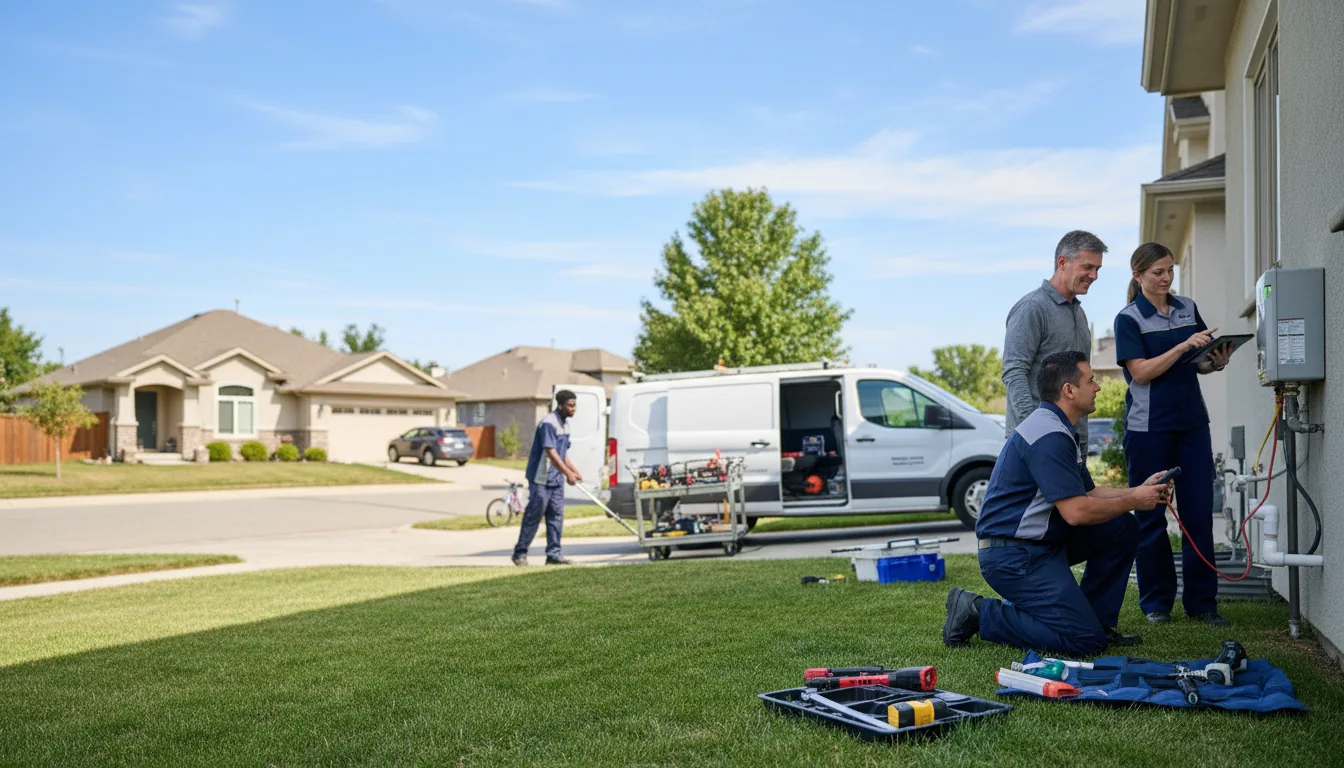 Tankless water heater service in Hockessin, DE
